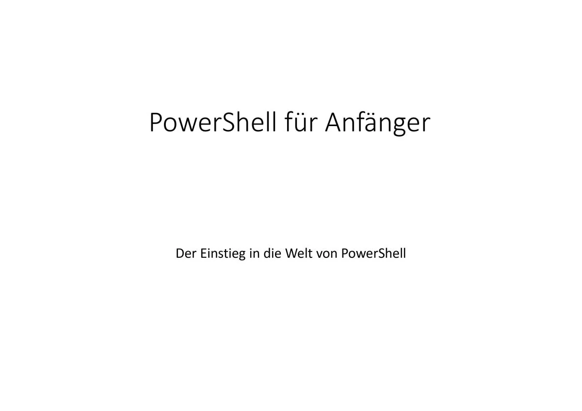 PowerShell für Anfänger:innen - Der Einstieg in die Welt von PowerShell (E-Learning) - Image 3