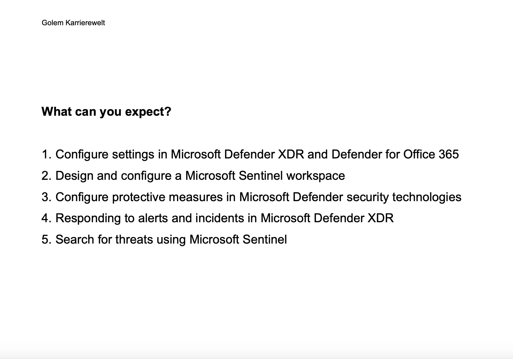 Exclusive: Microsoft 365 security: protective measures and event management (E-learning in English) - Image 6