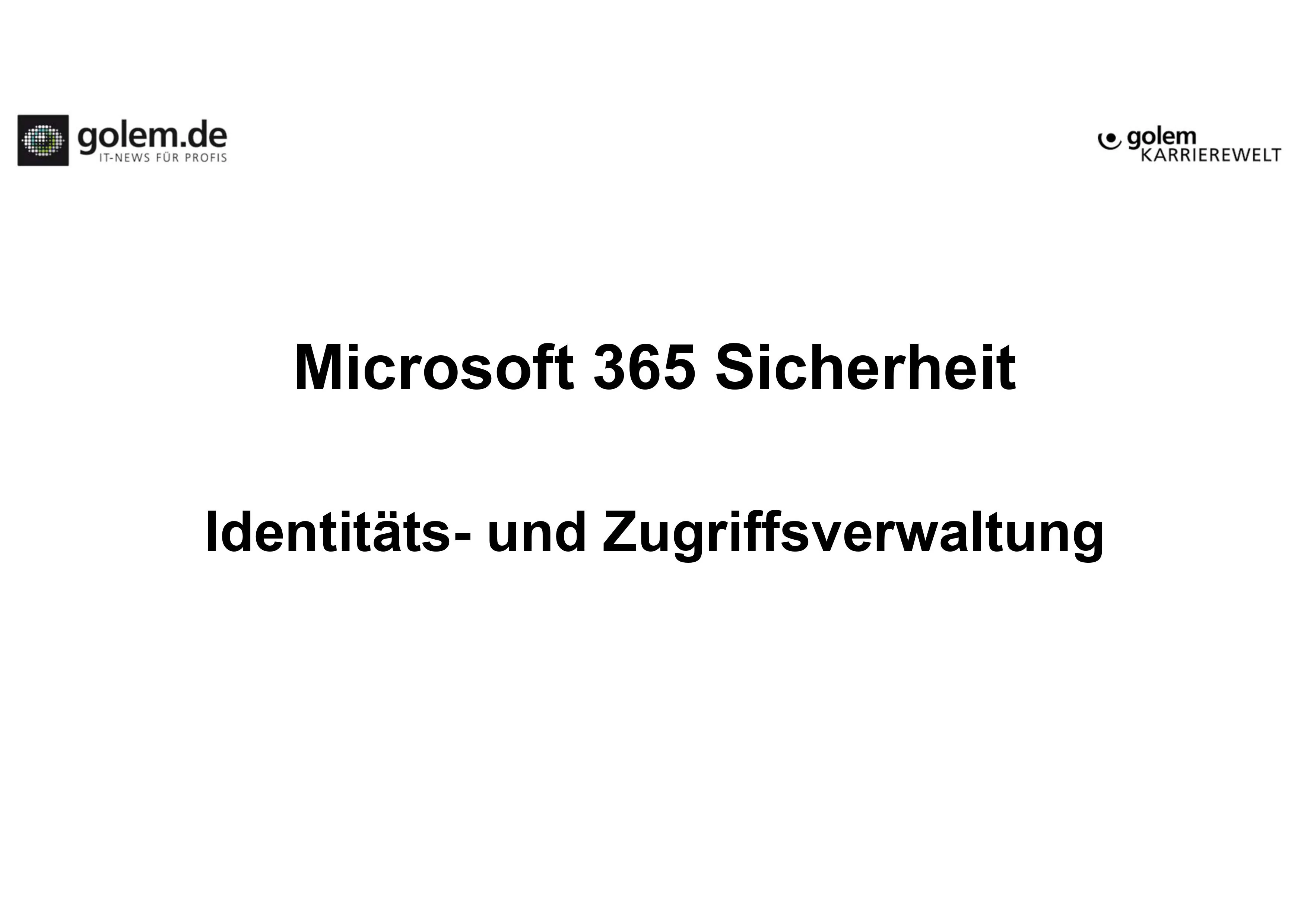 Exklusiv: Microsoft 365 Sicherheit: Identitäts- und Zugriffsverwaltung (E-Learning) - Image 2