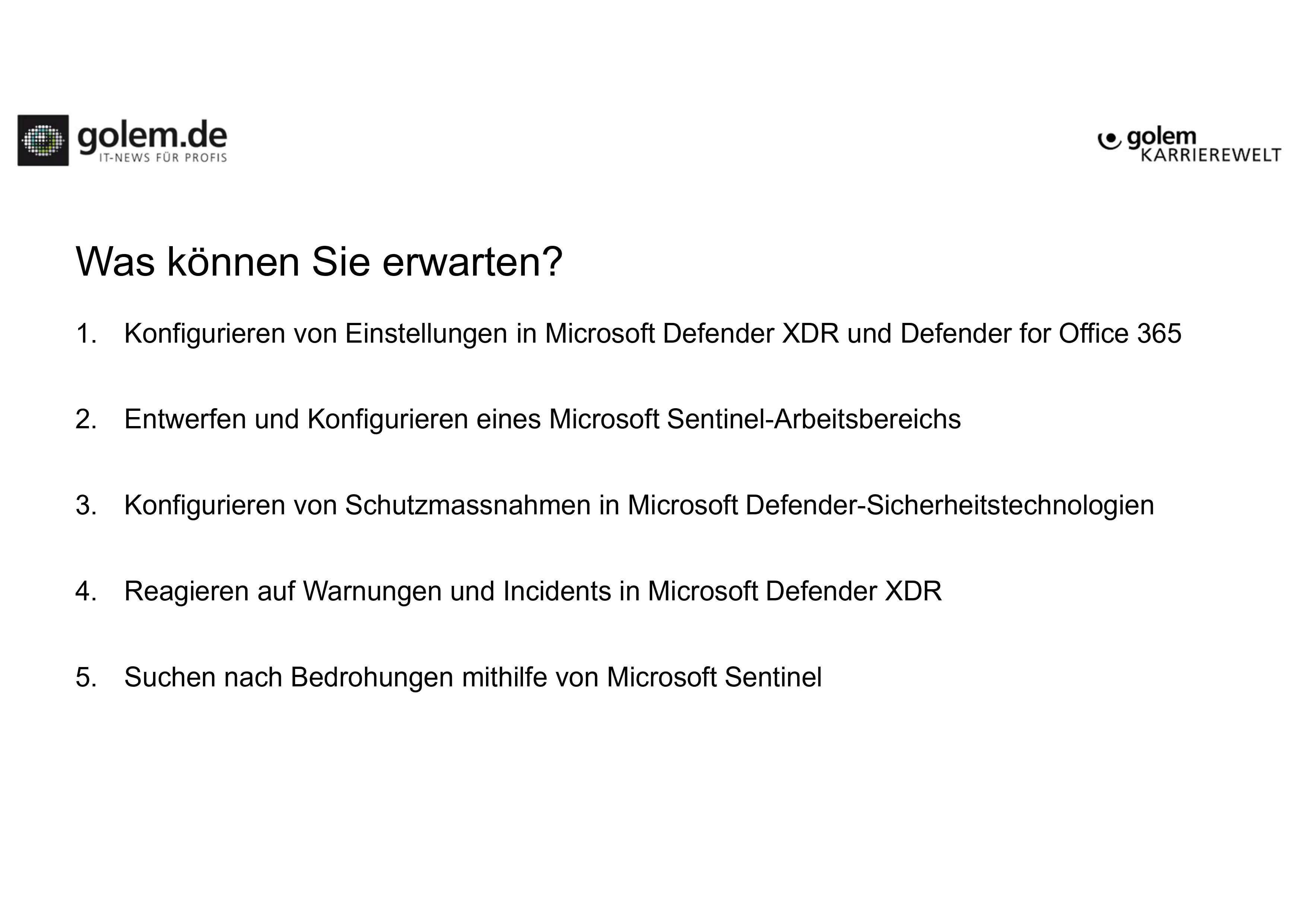 Exklusiv: Microsoft 365 Sicherheit: Schutzmaßnahmen und Ereignismanagement (E-Learning) - Image 5