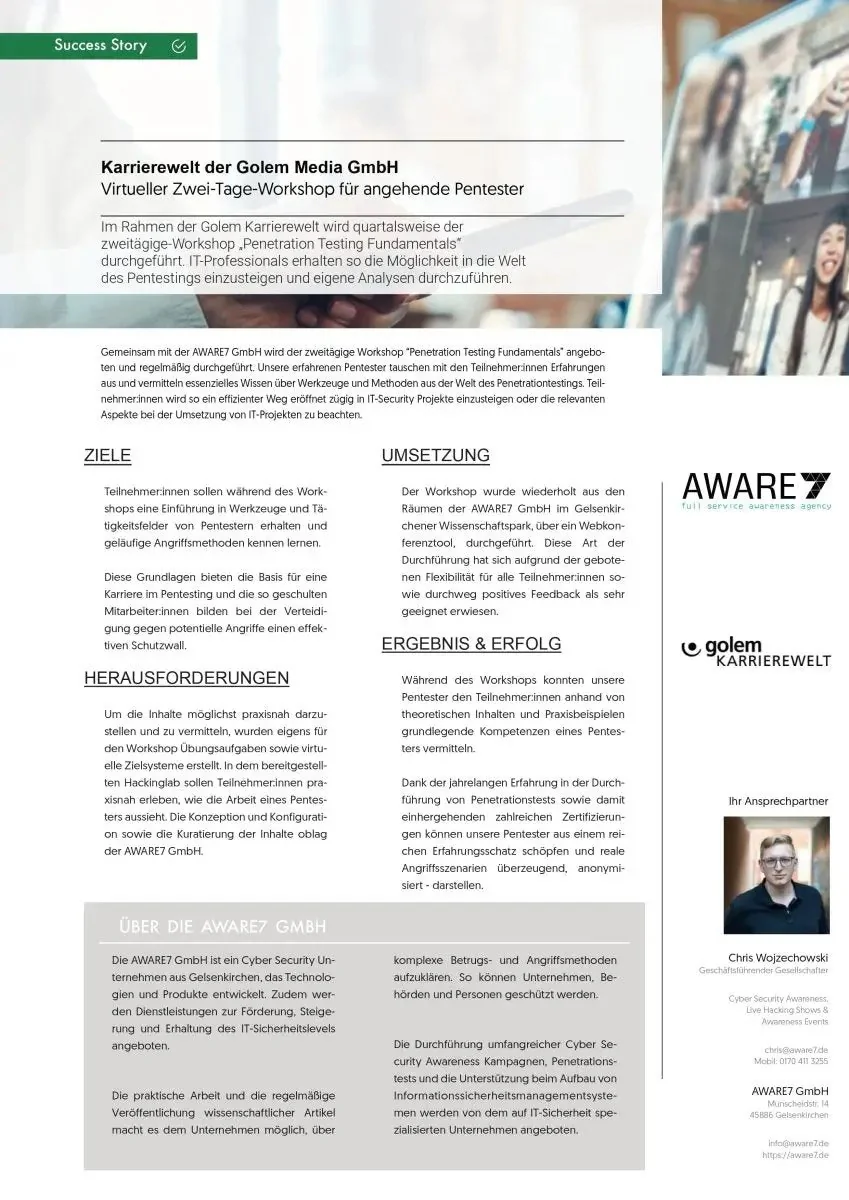 Penetration Testing Fundamentals: virtueller Zwei-Tage-Workshop - Image 3